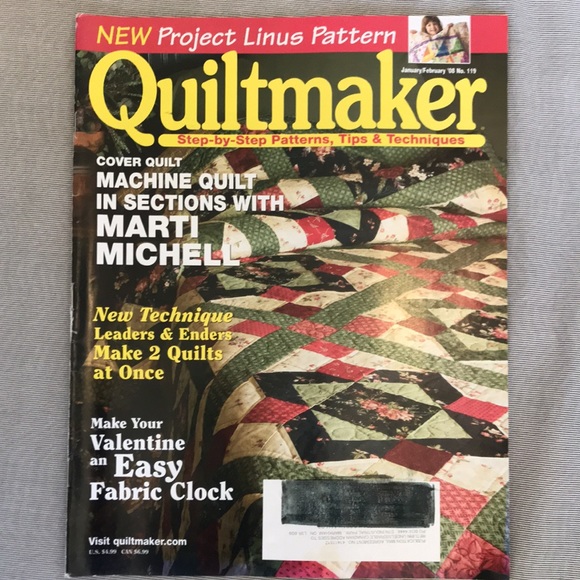 Vintage Quilting Magazines Lot of Six - Picture 2 of 7